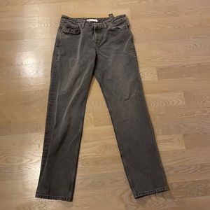 Zara straight leg jeans!! super cute and trendy